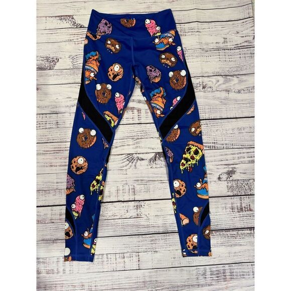 Violate the Dress Code Limited Edition Rare HTF Snack Leggings Size Small - Picture 3 of 5